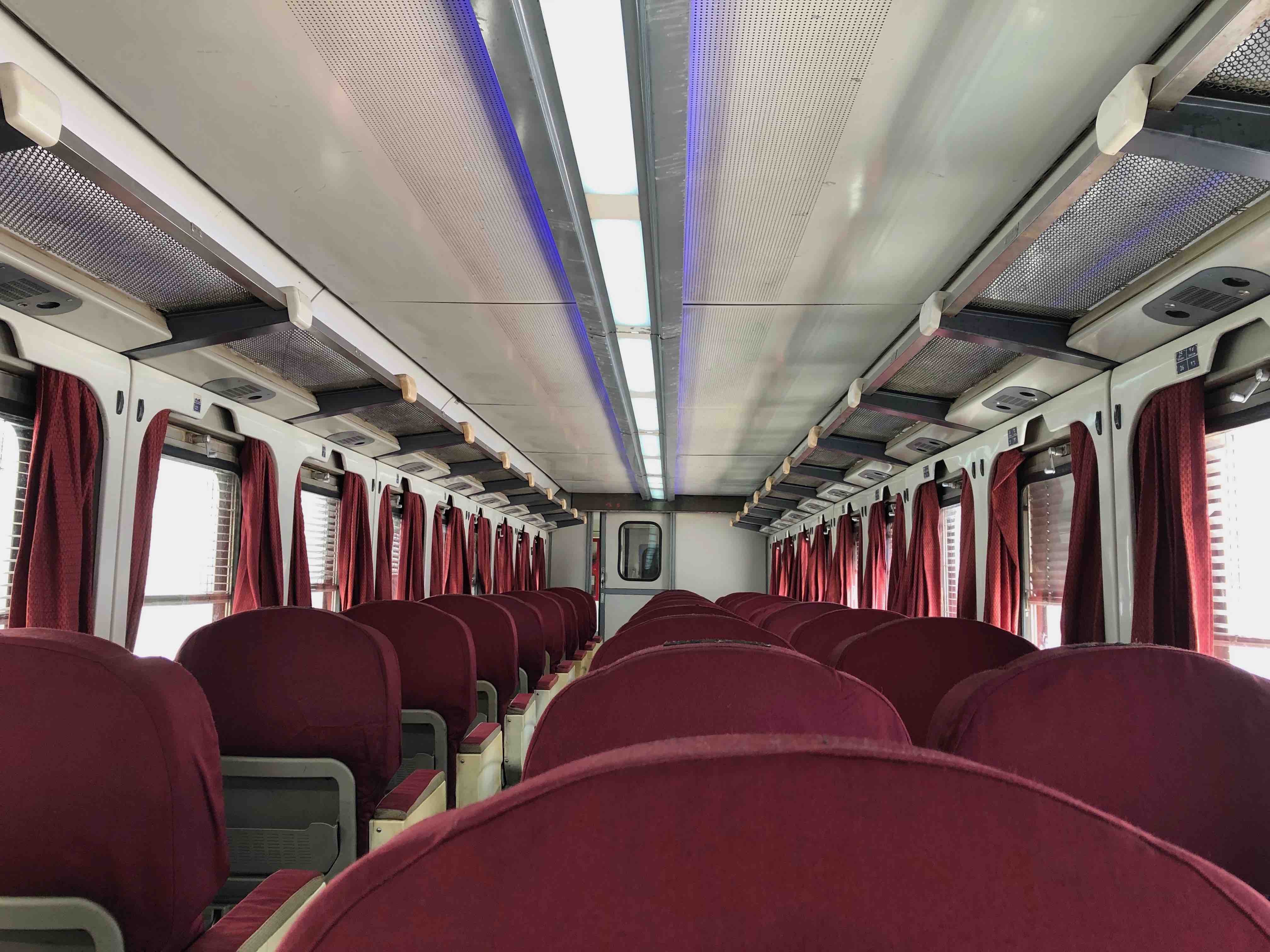 Express train from Alexandria to Cairo
